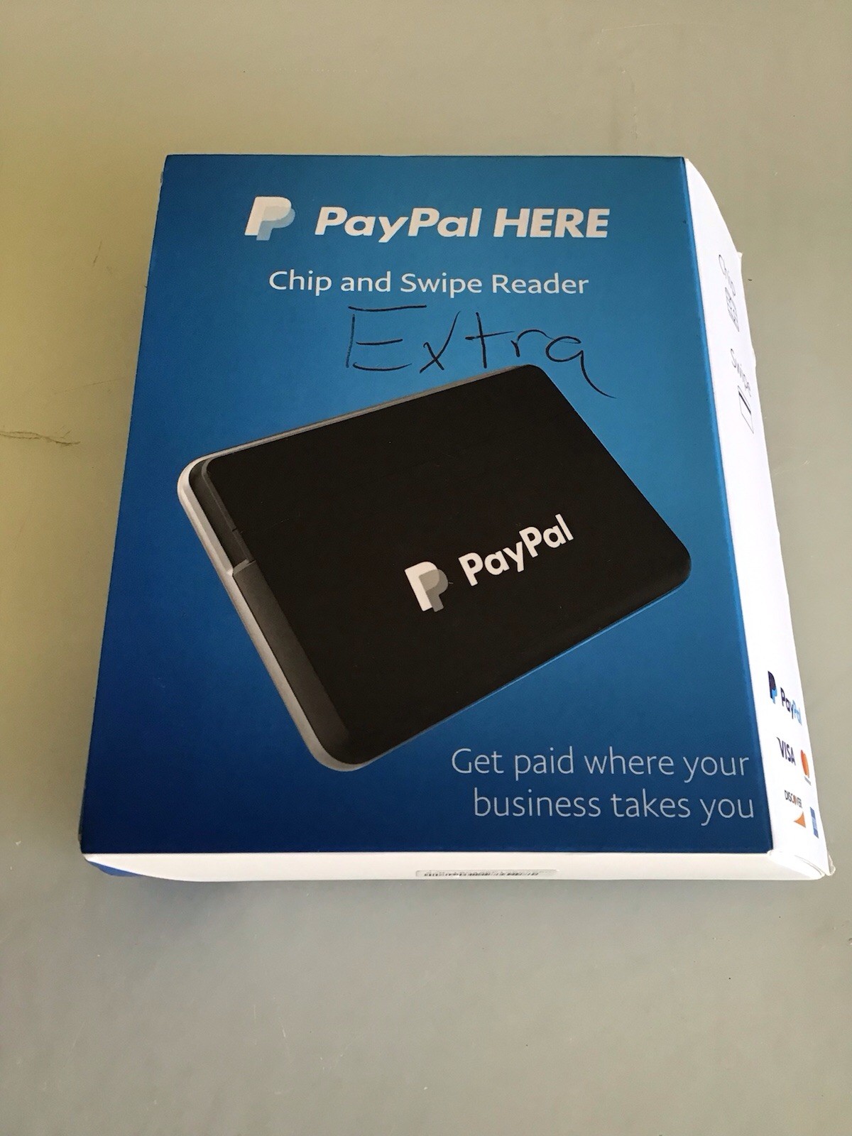PayPal PCSUSDCRT Chip and Swipe Reader – Black