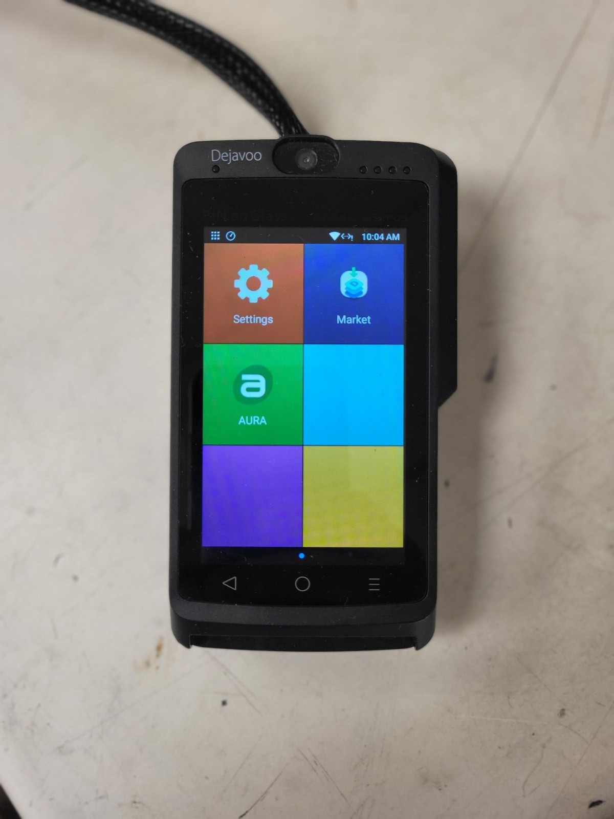 Dejavoo wizarPOS Q2 smart pos terminal used WP41108Q33200719