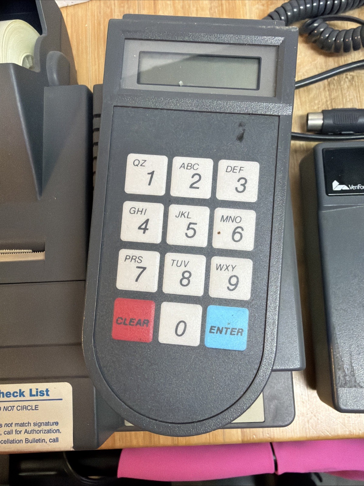 Vintage Citizen iDP562-RSL2 Dot Matrix Printer With Verifone Tranz 330 Credtcard