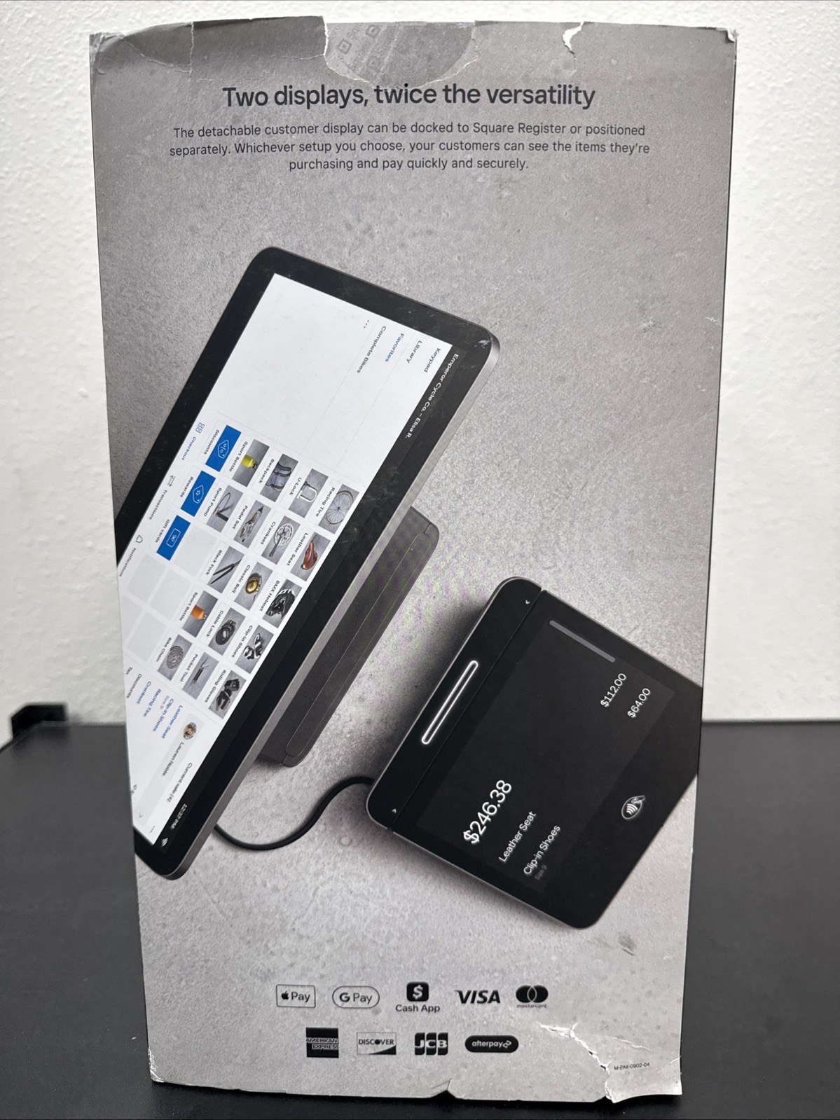 Square Register POS System – Black Model: SPS4-01 NIB