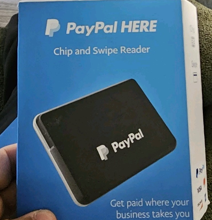 PayPal PCSUSDCRT Chip and Swipe Reader – Black