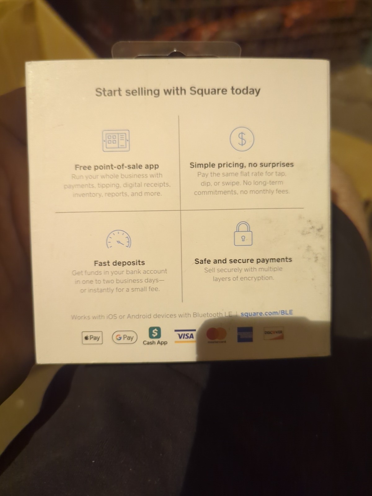 Square A-SKU-0485 Credit Card Reader