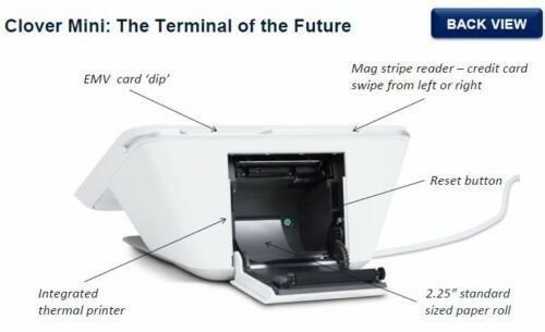 coupon for Clover Mini POS Credit Card Machine – Accepts EMV, Apple Pay