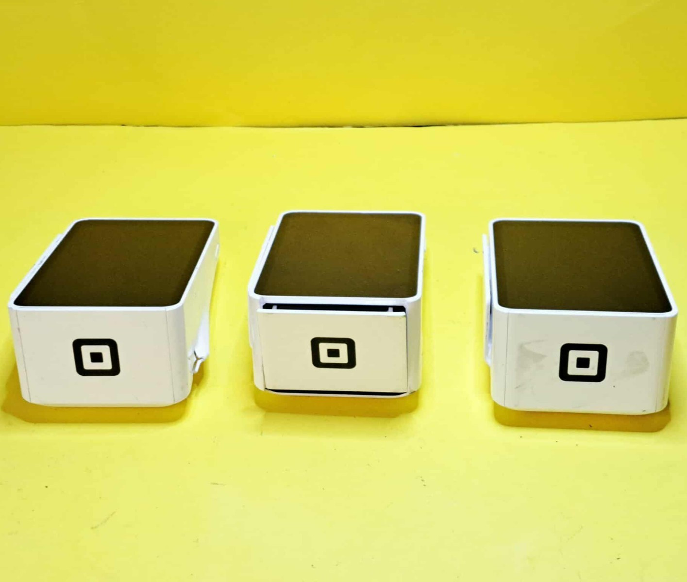 ⚡LOT OF 3x DAMAGED⚡SQUARE TERMINAL SPD2-01-A POS WIRELESS CREDIT CARD ALL-IN-ONE