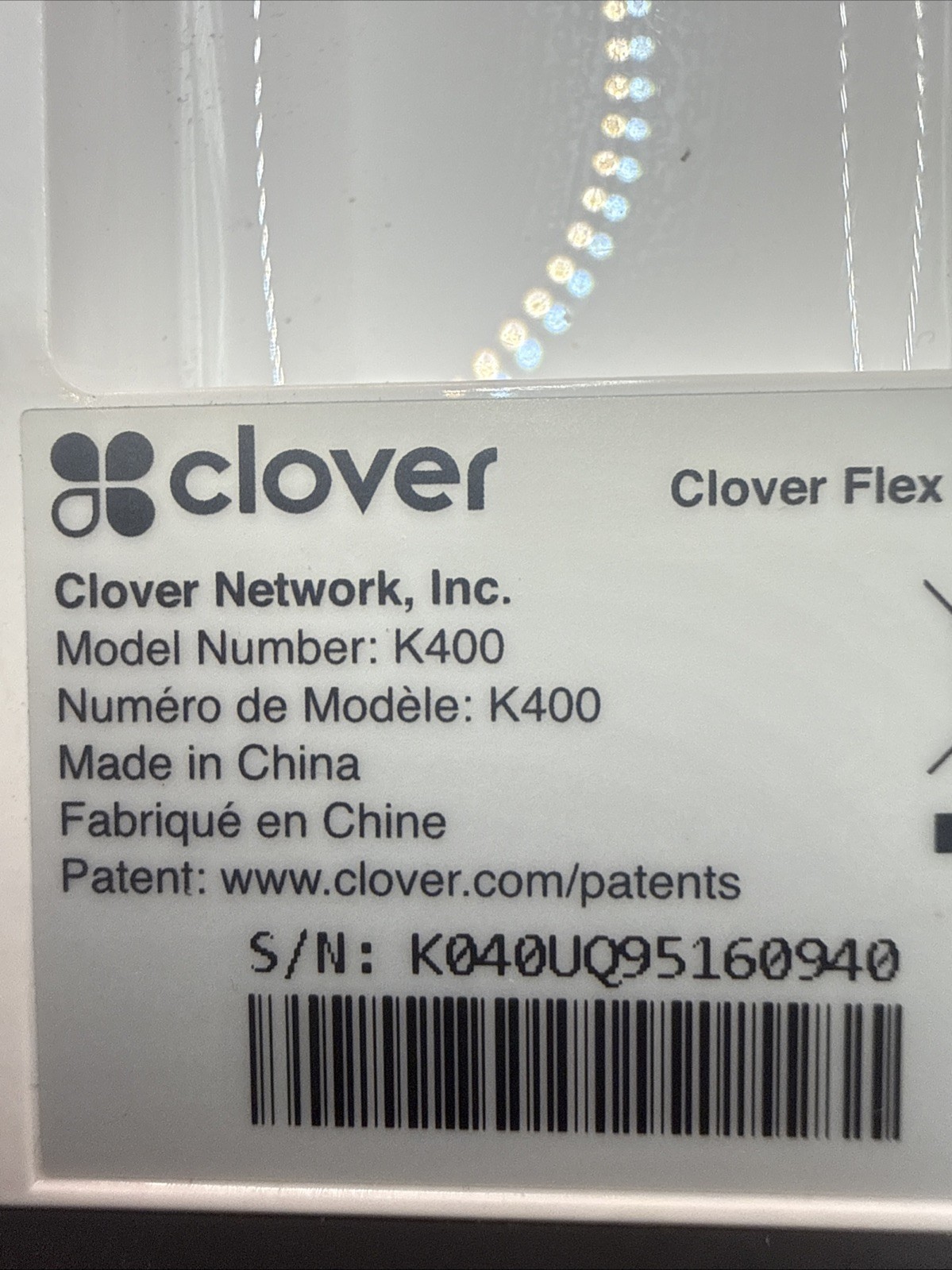 Lot Of 6 Clover Flex Charging Cradle K400 Base Only