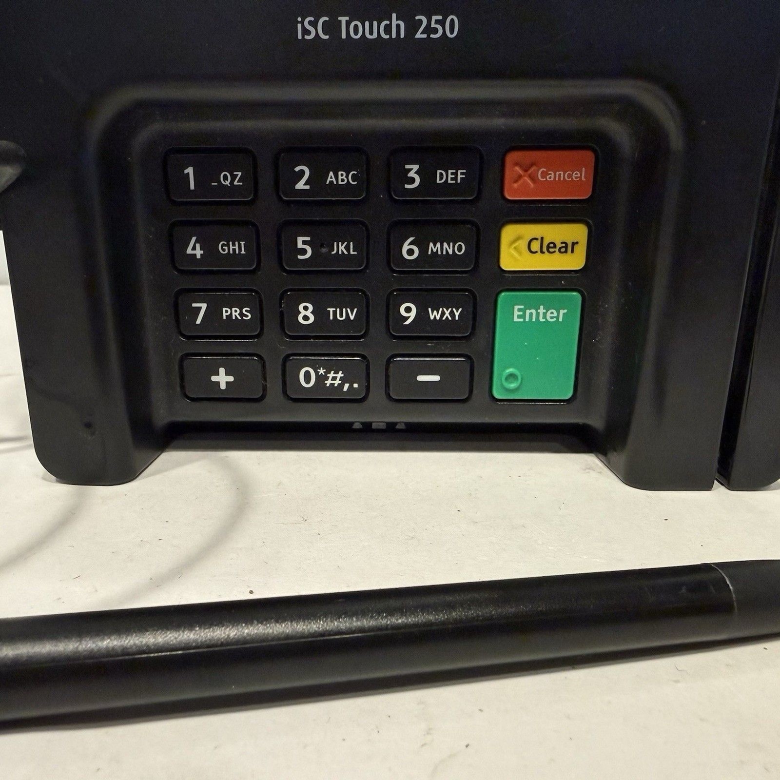 Ingenico iSC Touch 250 Credit Card Terminal Tested Powers On w/ Stylus