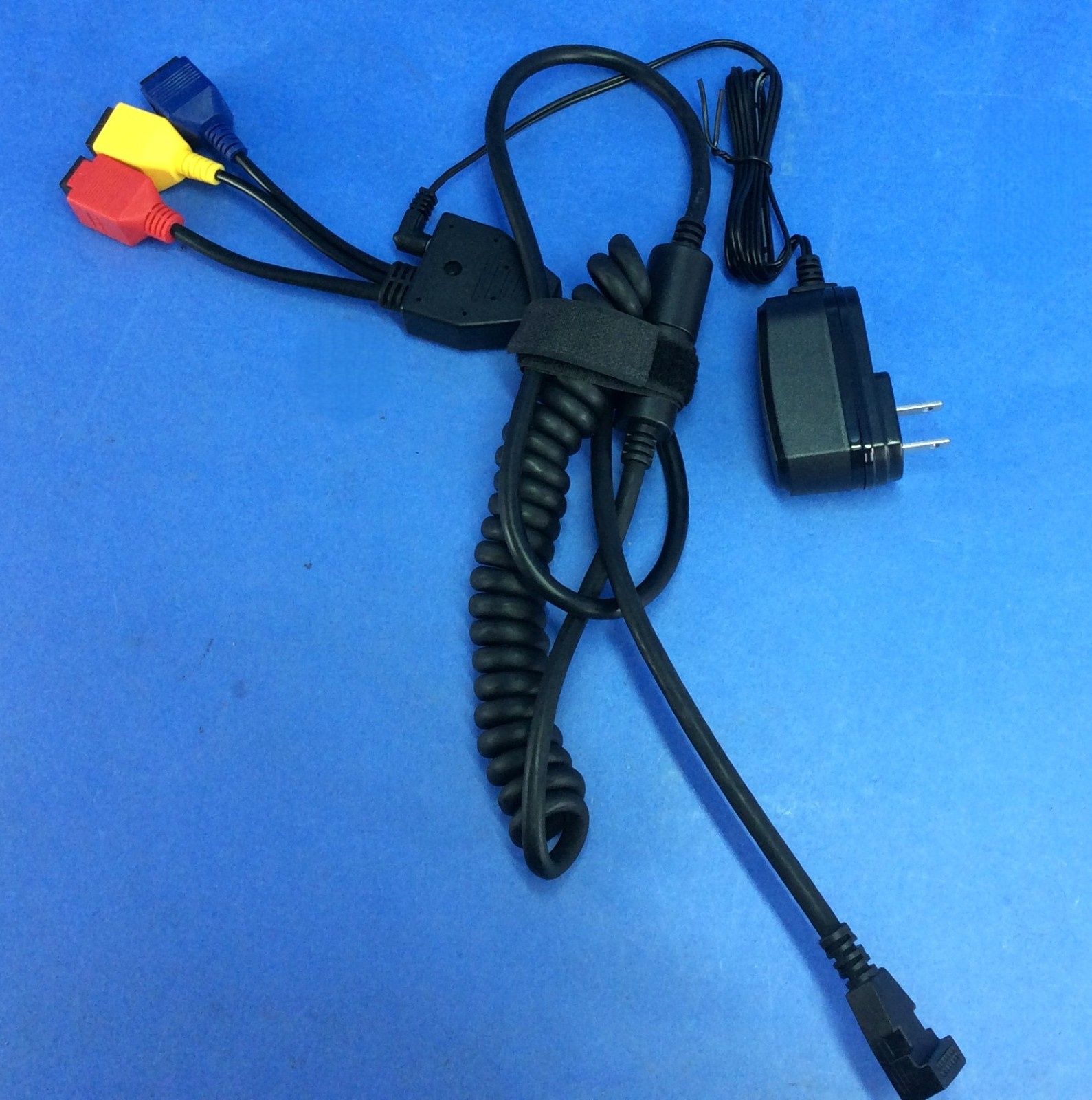 PAX S300 Cord, Standard Pigtail/Comm Hub Cables Power Adapter Red Yellow Blue