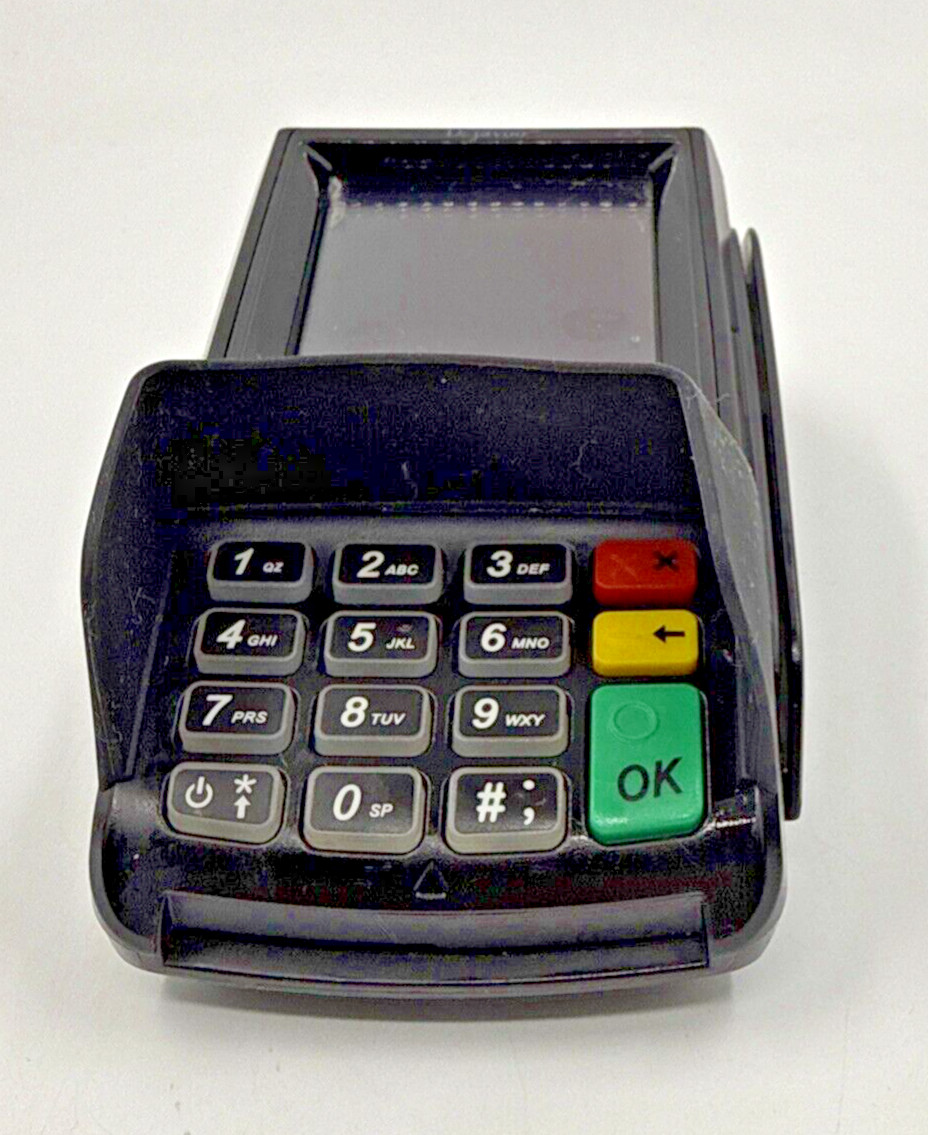 Dejavoo Z9 3.5″ VEGA3000 LCD POS Credit Card Terminal w/ Power Adapter Tested