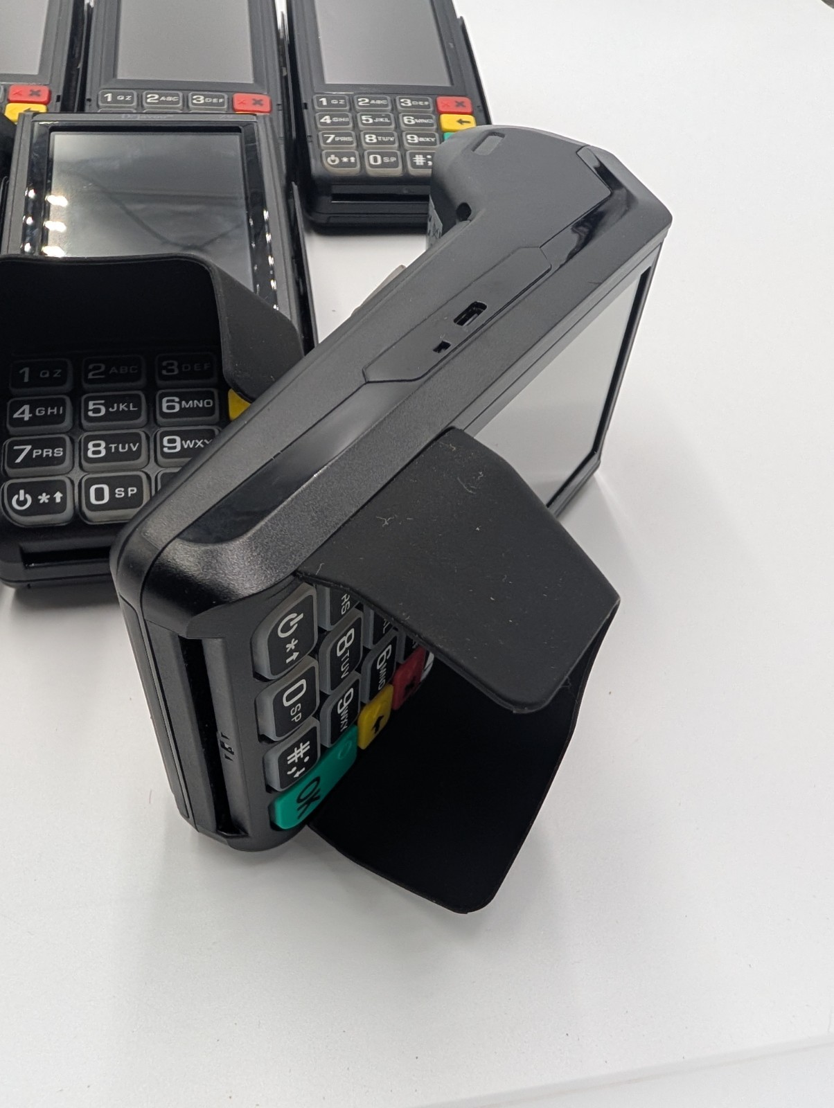 Dejavoo Z9 Payment Terminals – Lot of 6 VEGA3000 Powers On Core Menu As Is Parts