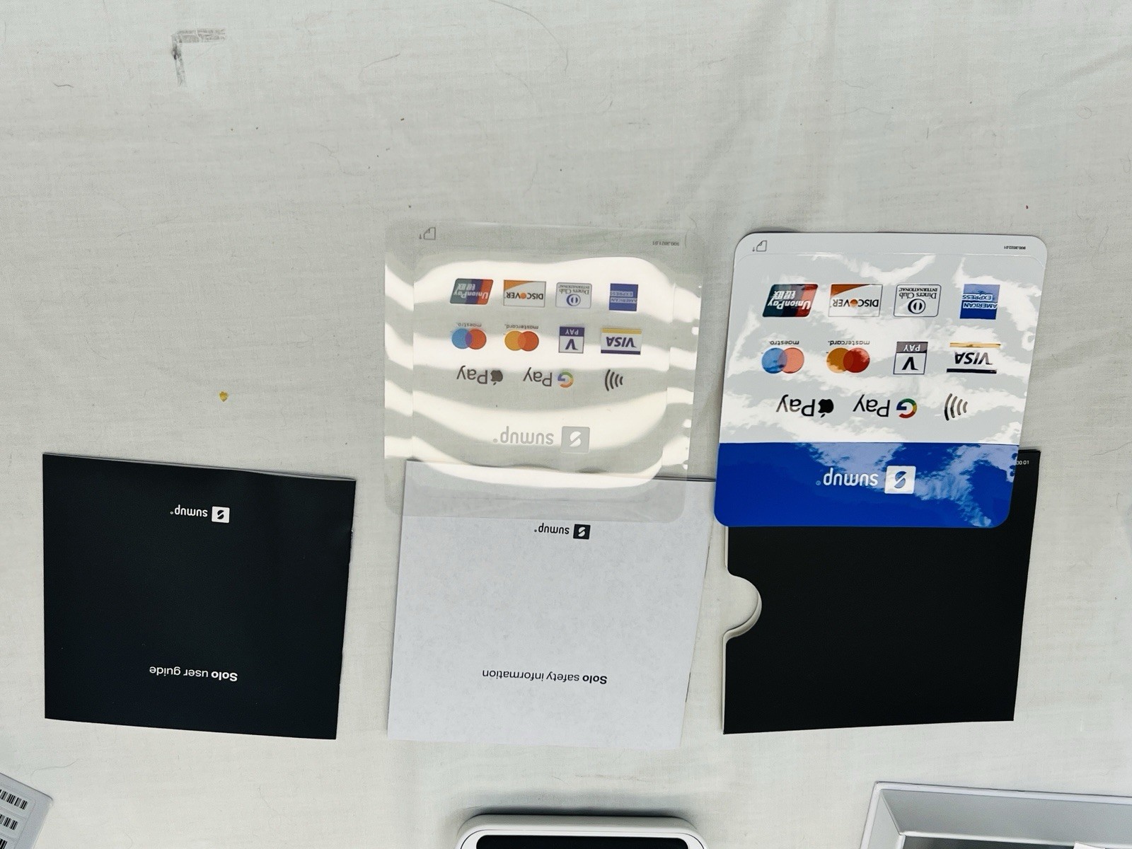 Genuine Sumup Solo Mobile Wi-Fi Smart Card Terminal Reader White Read!