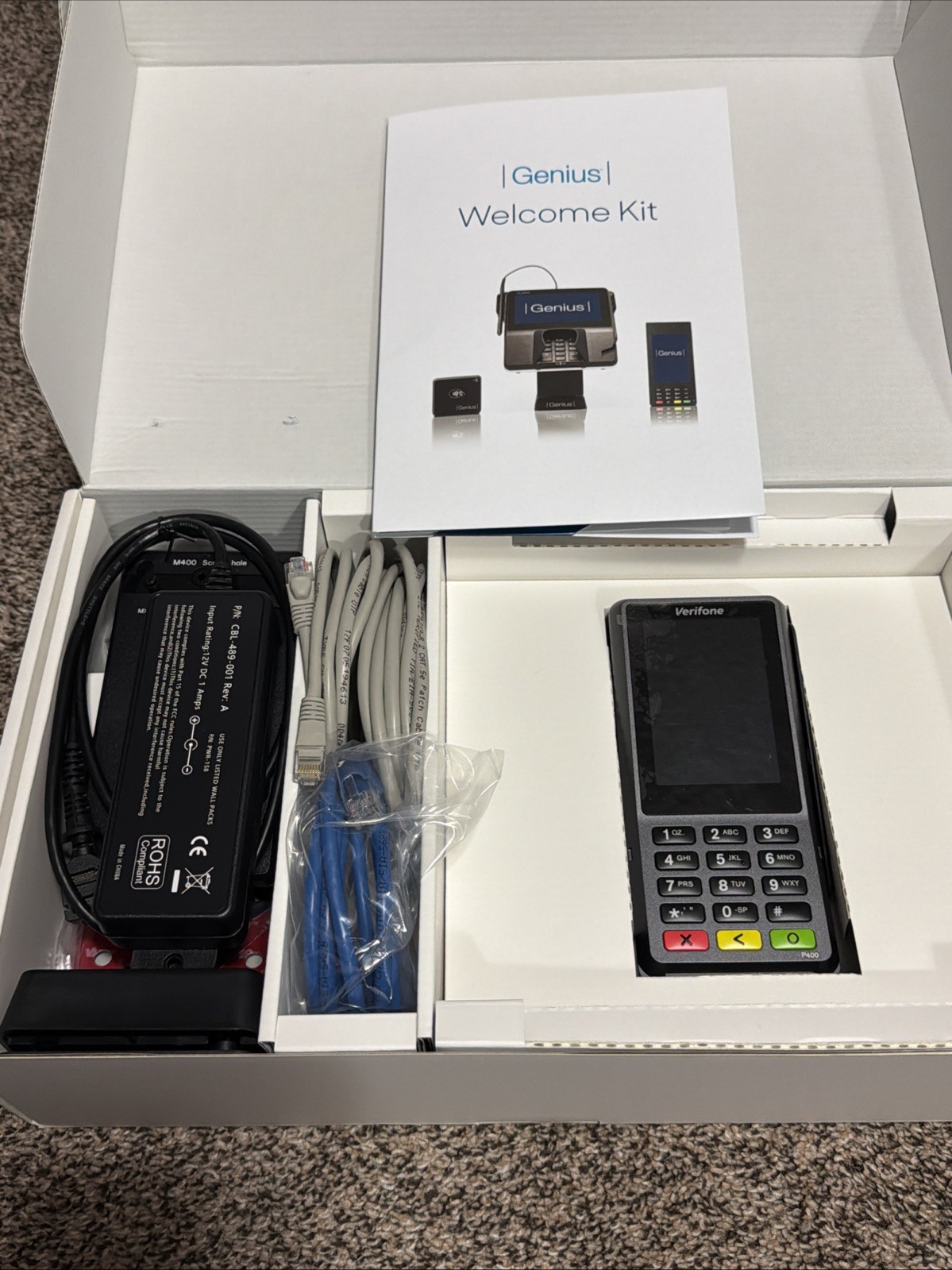 VeriFone P400 Plus Payment Terminal (Pin Pad) PN:M435-003-04-NAA-5