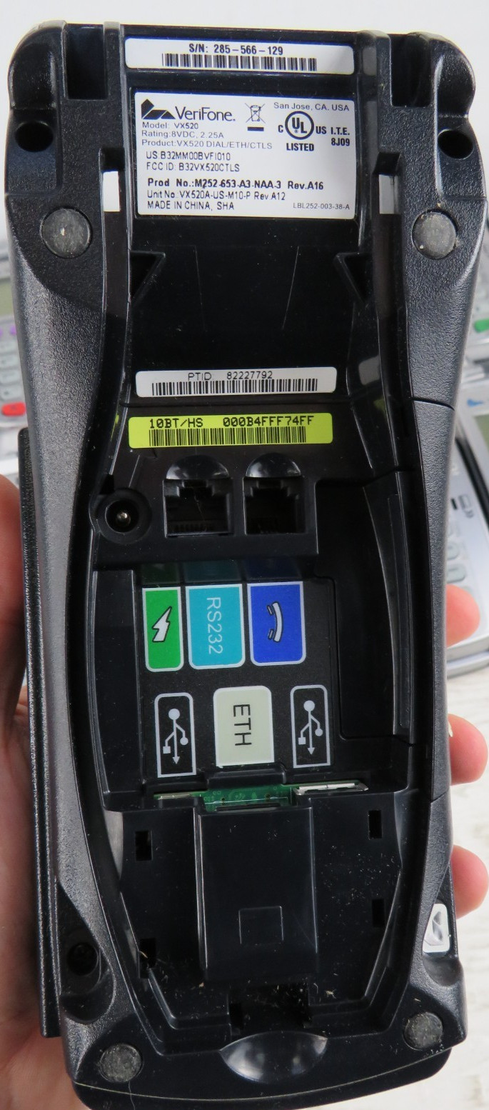 Lot of 14 Verifone VX520 VX 520 Credit Card Machine Terminal Reader POS *Read*