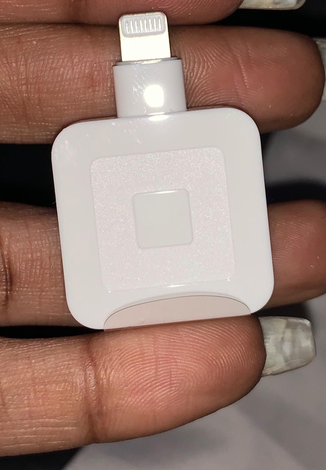 Magstripe Reader Square Card Reader With Lightning Connector Mobile Payment