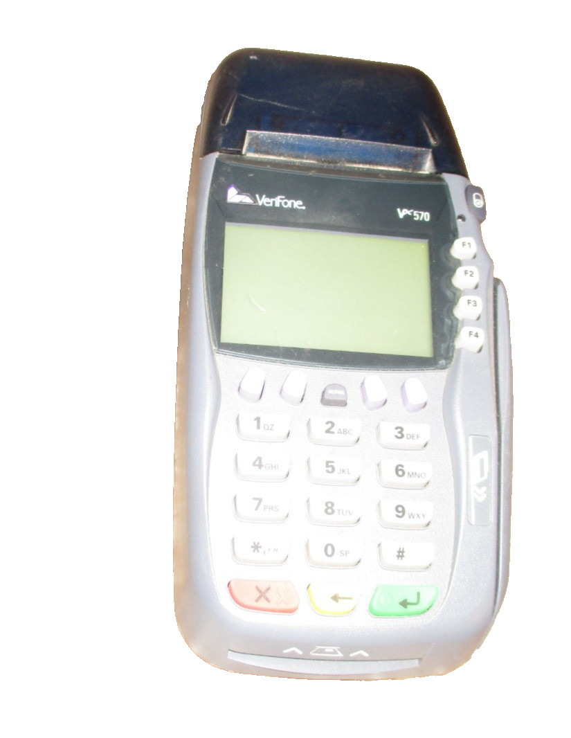 VeriFone OMNI 5750 Credit Card Terminal Vx570 | No Power Adapter