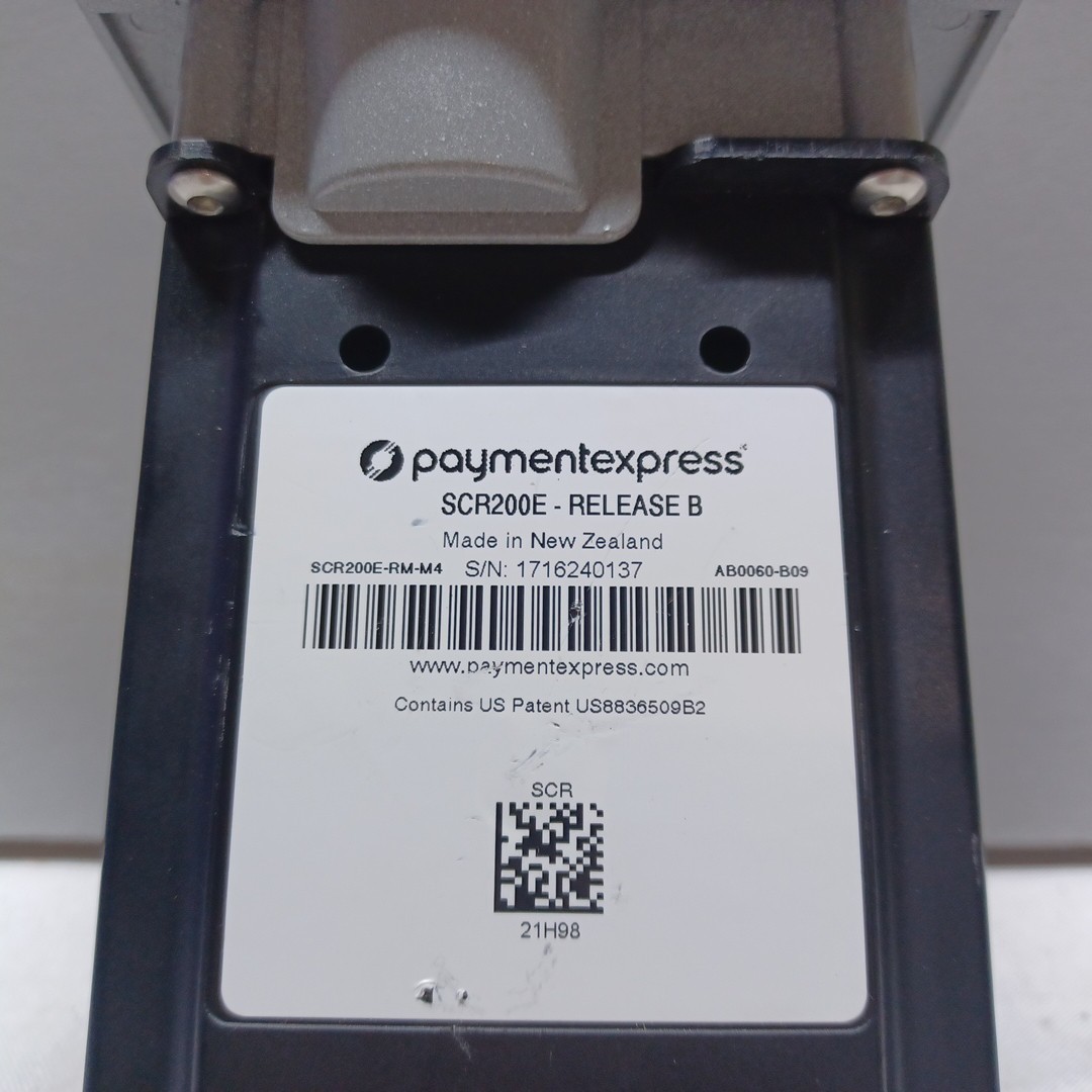 Payment Express Secure Card Reader SCR200E Release B – UNTESTED for Parts/Repair