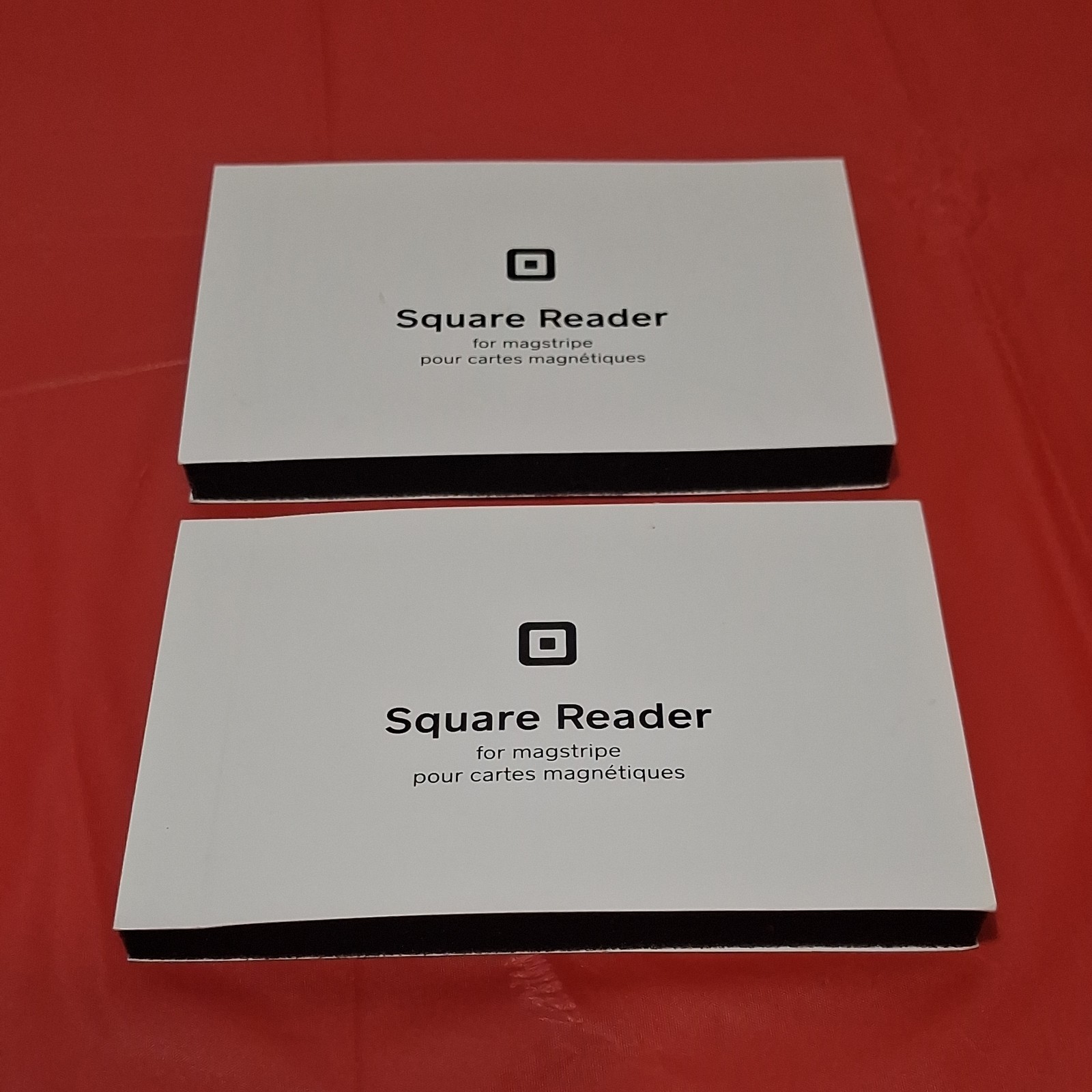 Square Reader Contactless Credit Card Reader For Apple or Android. 2 pack.