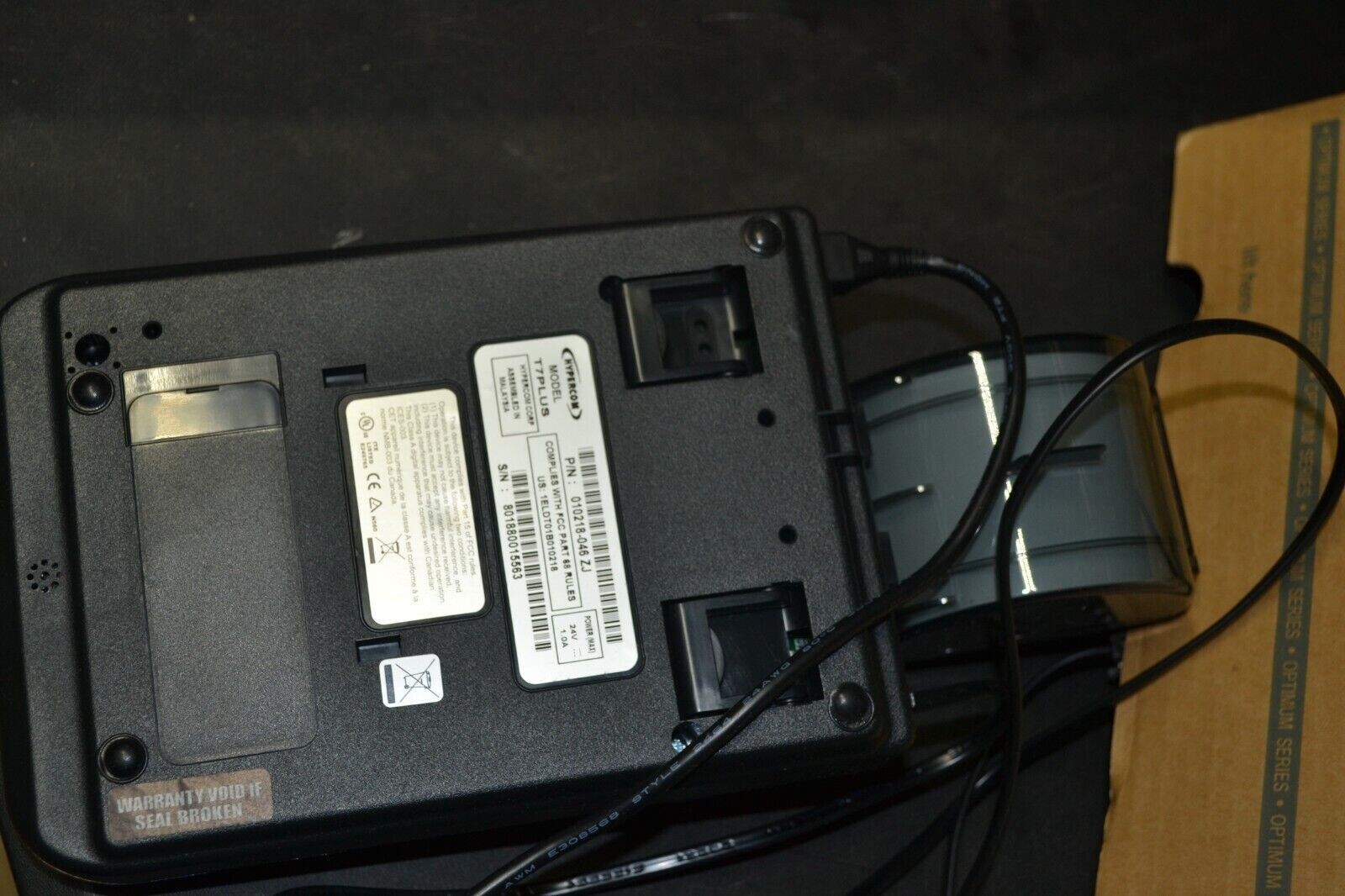F3-6 Hypercom T Series Model Credit Card Machine & Power Supply Terminal FREE SH