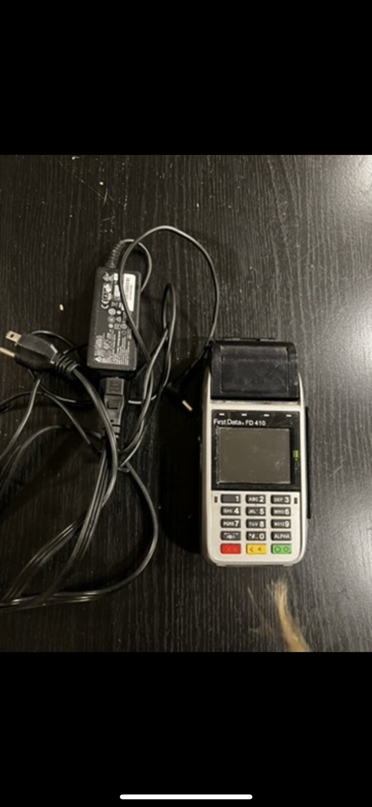 First Data FD410 wireless, Credit Card Machine