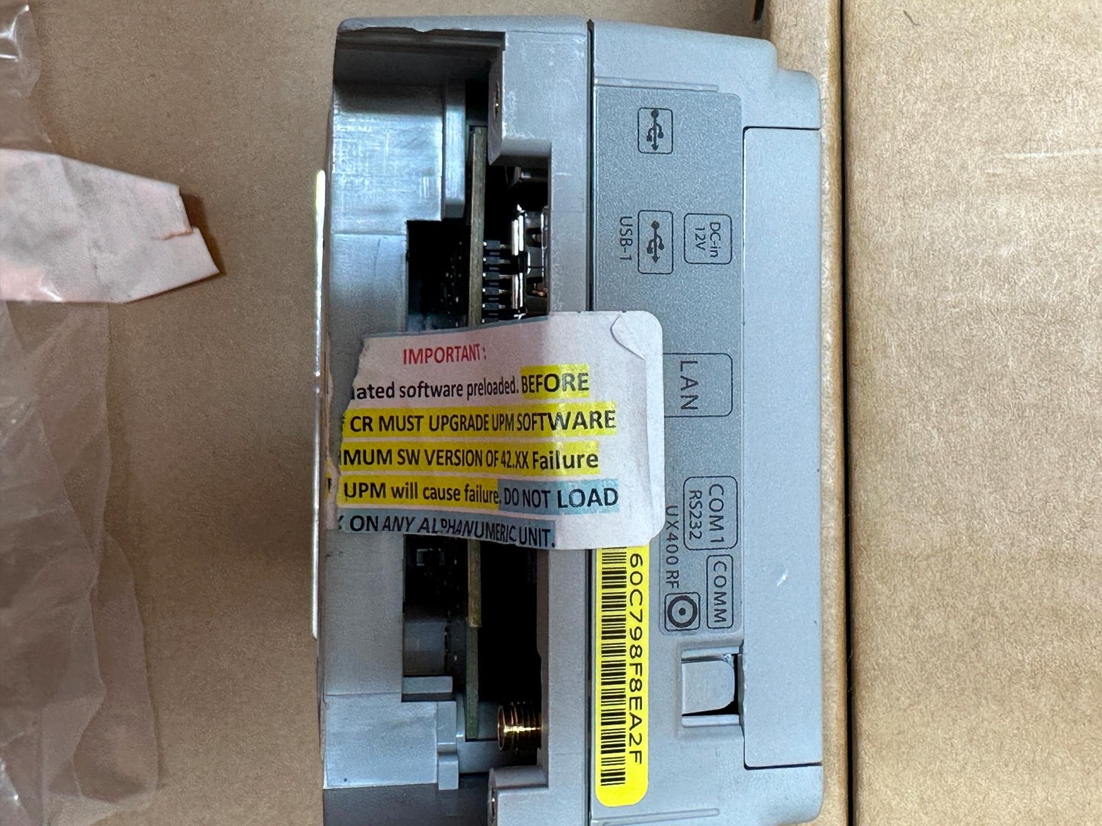 VeriFone M159-300-070-WWA-C UX300 Card Reader Untested