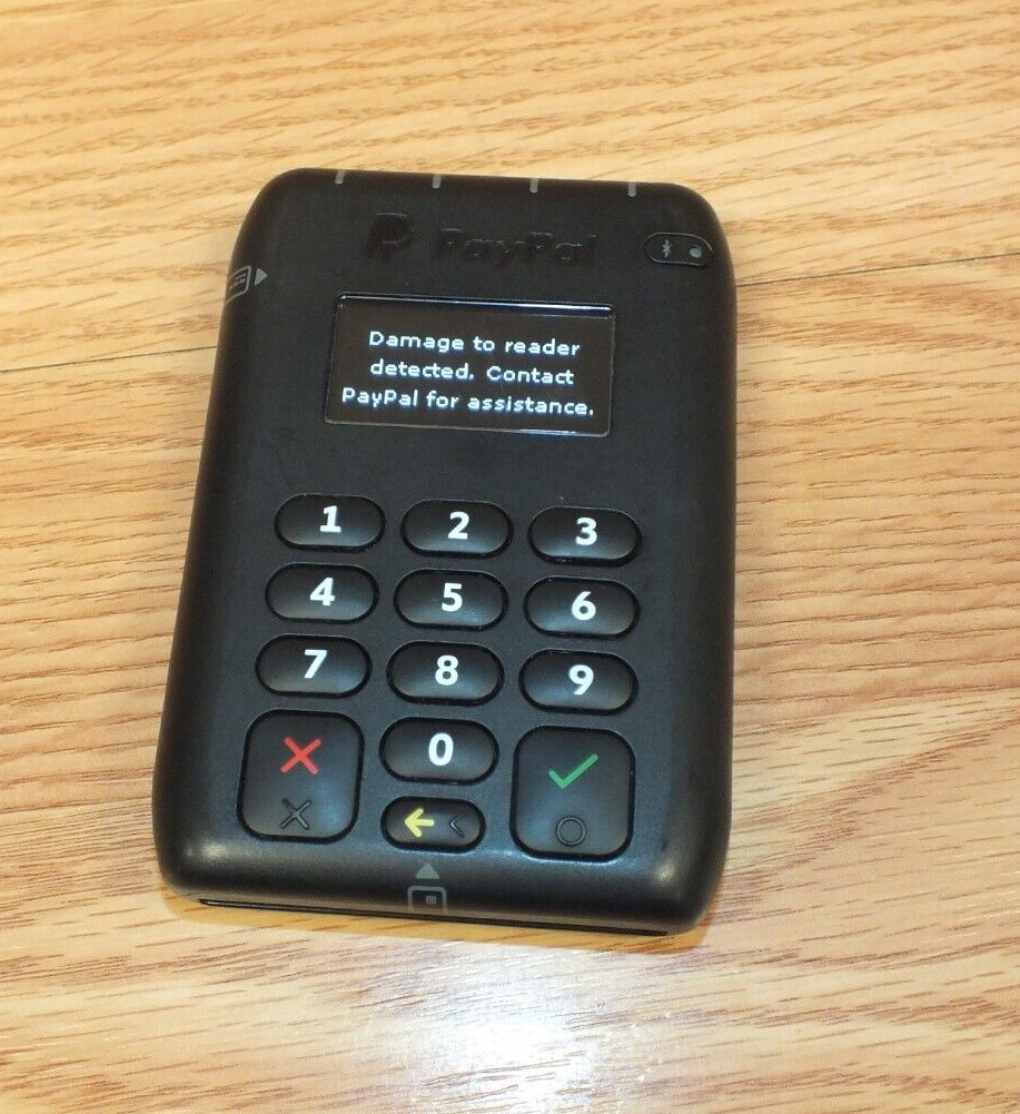 *FOR PARTS* PayPal (PayPal M010-PROD10-V2-1) Chip / Swipe Card Reader Only