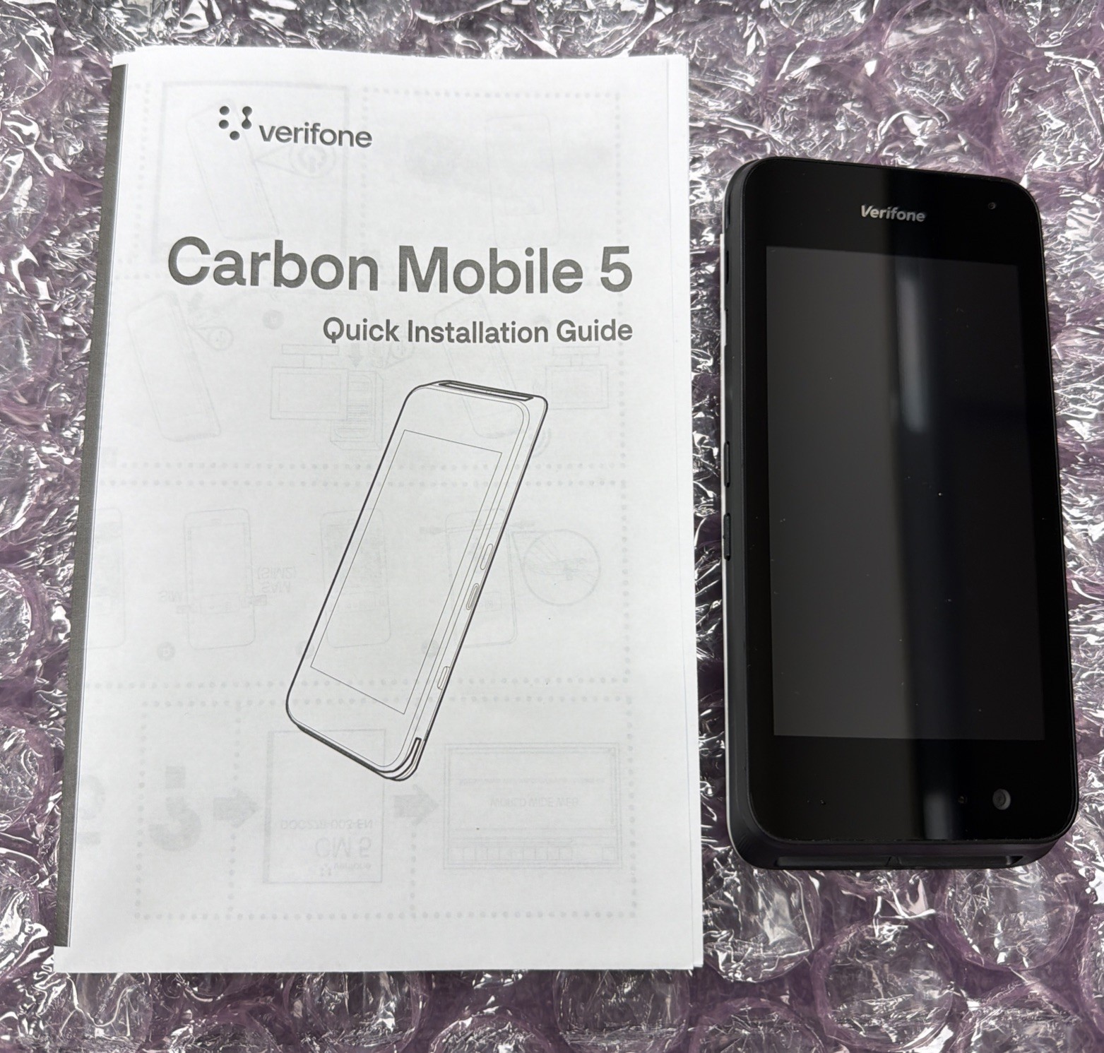 Verifone Carbon Mobile 5 Credit Card Terminal New Free Shipping
