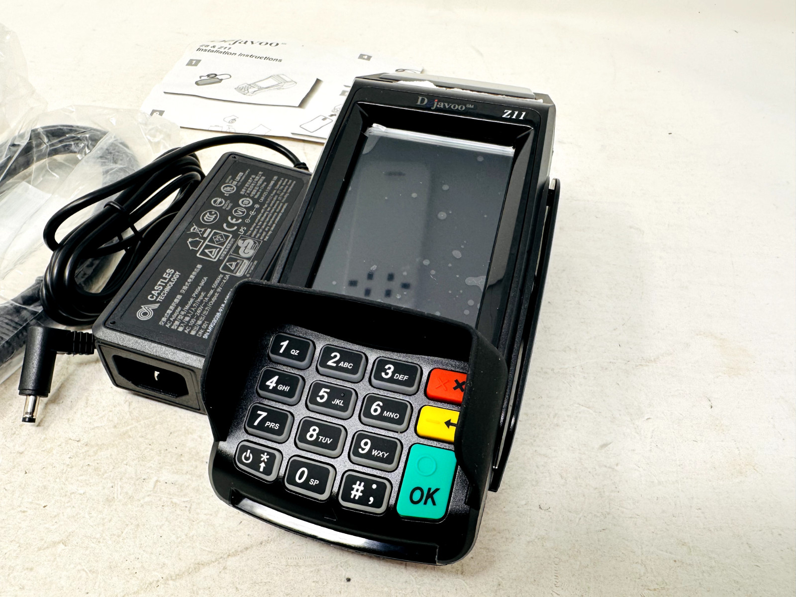 Dejavoo Z11 WiFi Vega 3000 Credit & Debit Card Processor (Locked Terminal)