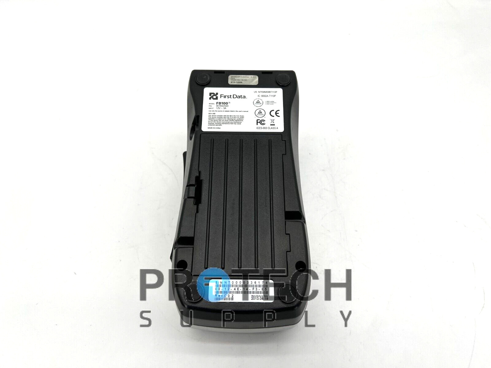 First Data FD100ti Credit Card Terminal + Power Adapter & Cable with WARRANTY