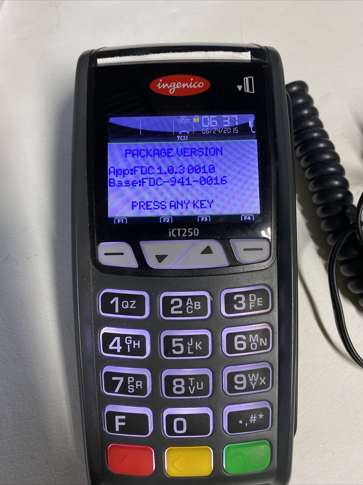 ingenico ict250