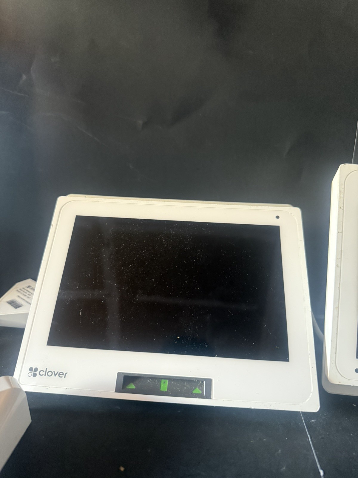 Lot of 2 Clover Mini POS System c305 Credit Card Terminal WiFi & Ethernet