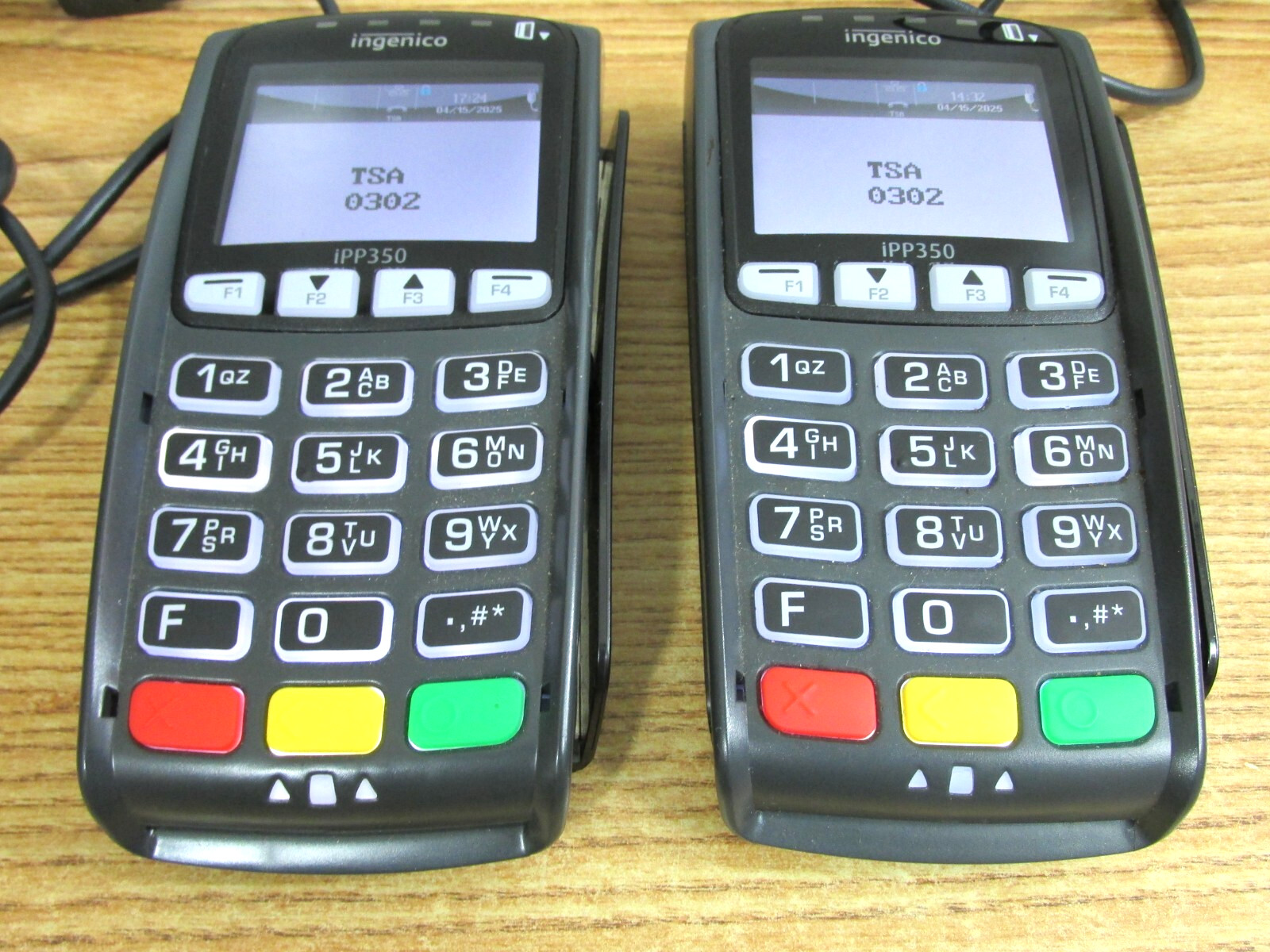 Ingenico IPP350 Credit Card Terminals ( 2 ) With cords