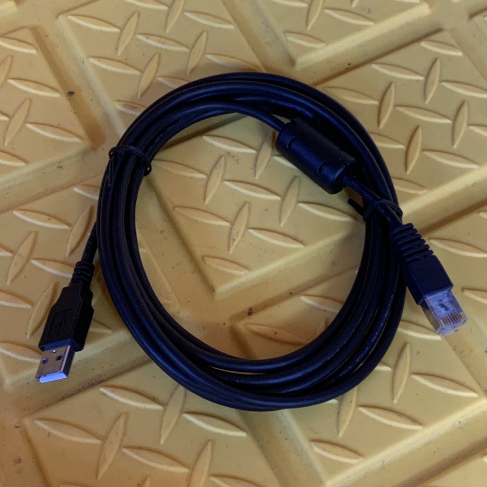 Verifone USB To Ethernet Cable Point Of Sale CBL132-002-03-A Verifone Cable