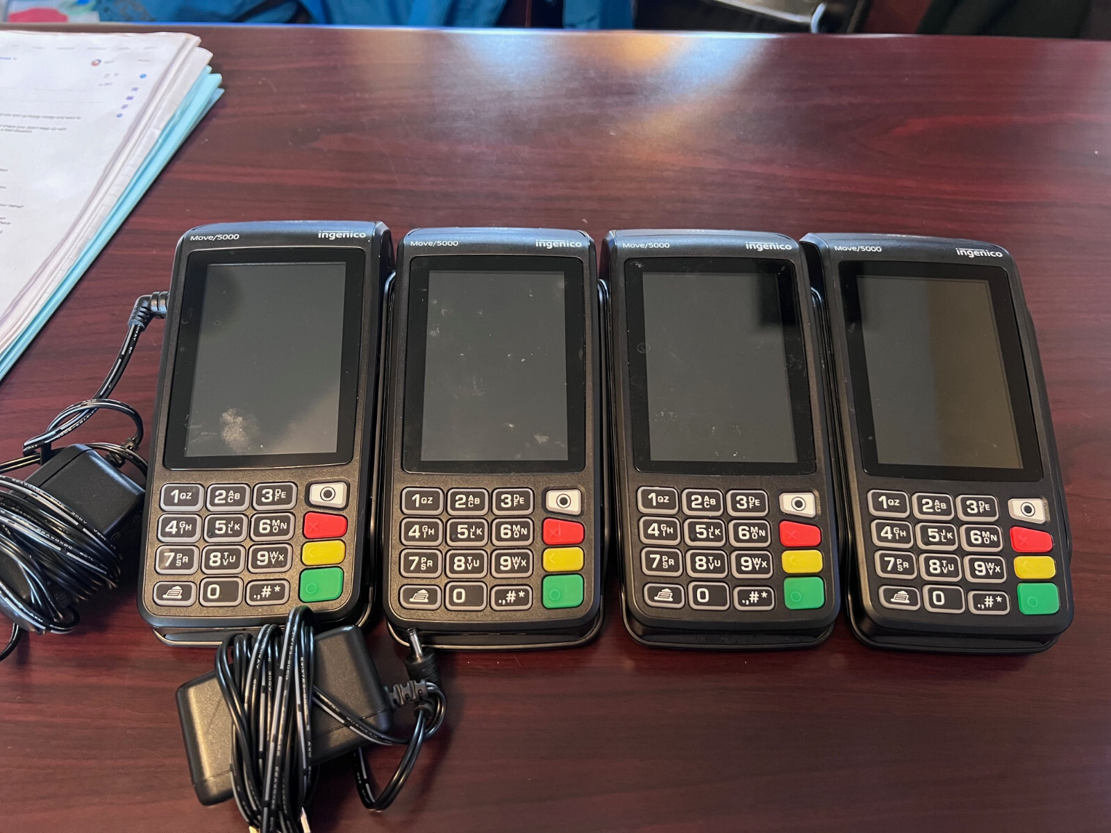 4 Ingenico Move 5000 Credit Card Readers