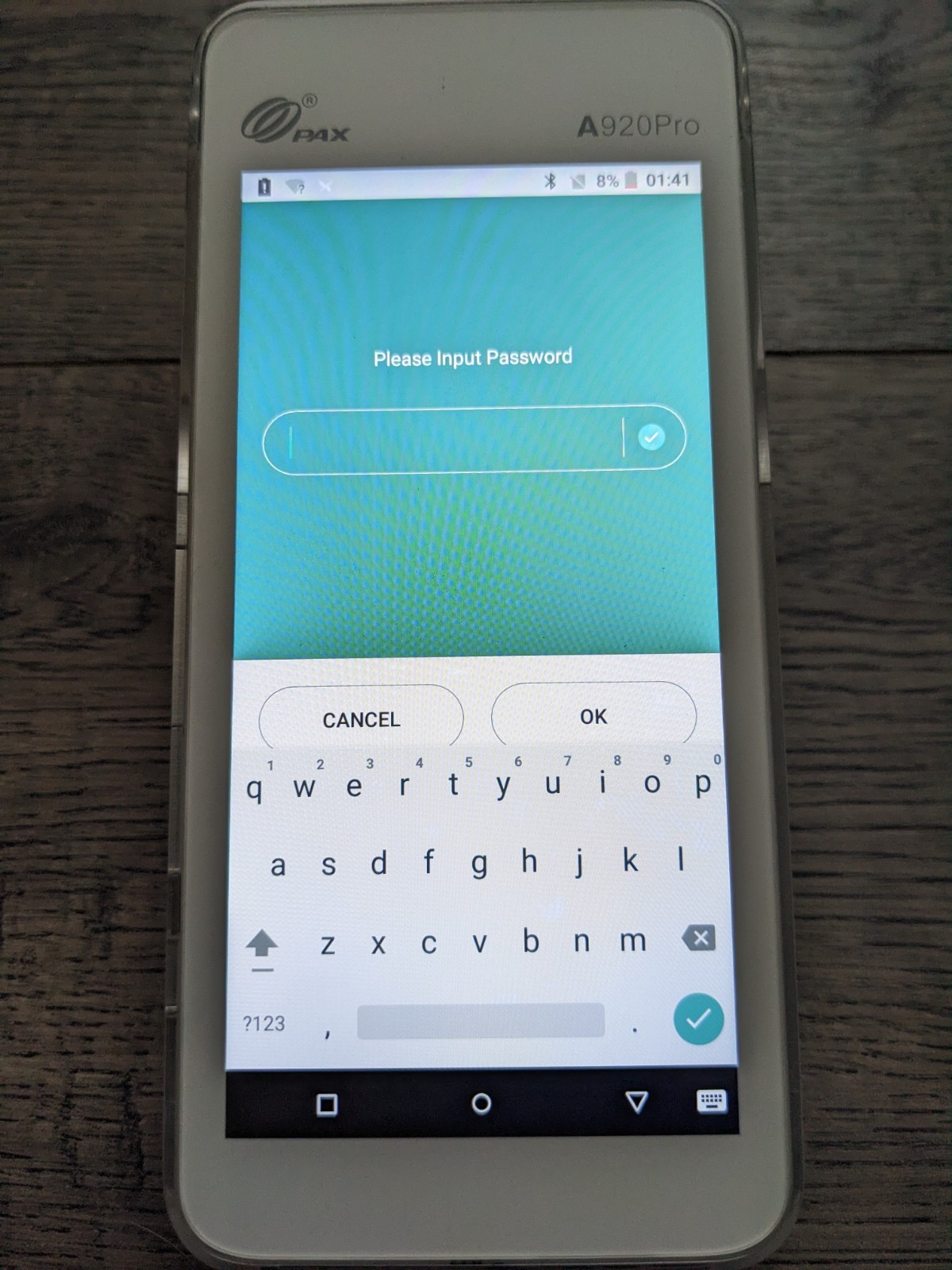 PAX A920 PRO Mobile Credit Card Reader Terminal – Locked