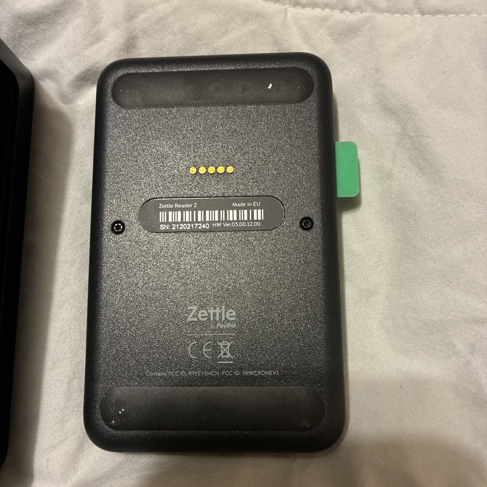 PayPal Zettle Reader 2 *AND* Dock 2 POS Point of Sale Tap And Chip No Power Cord
