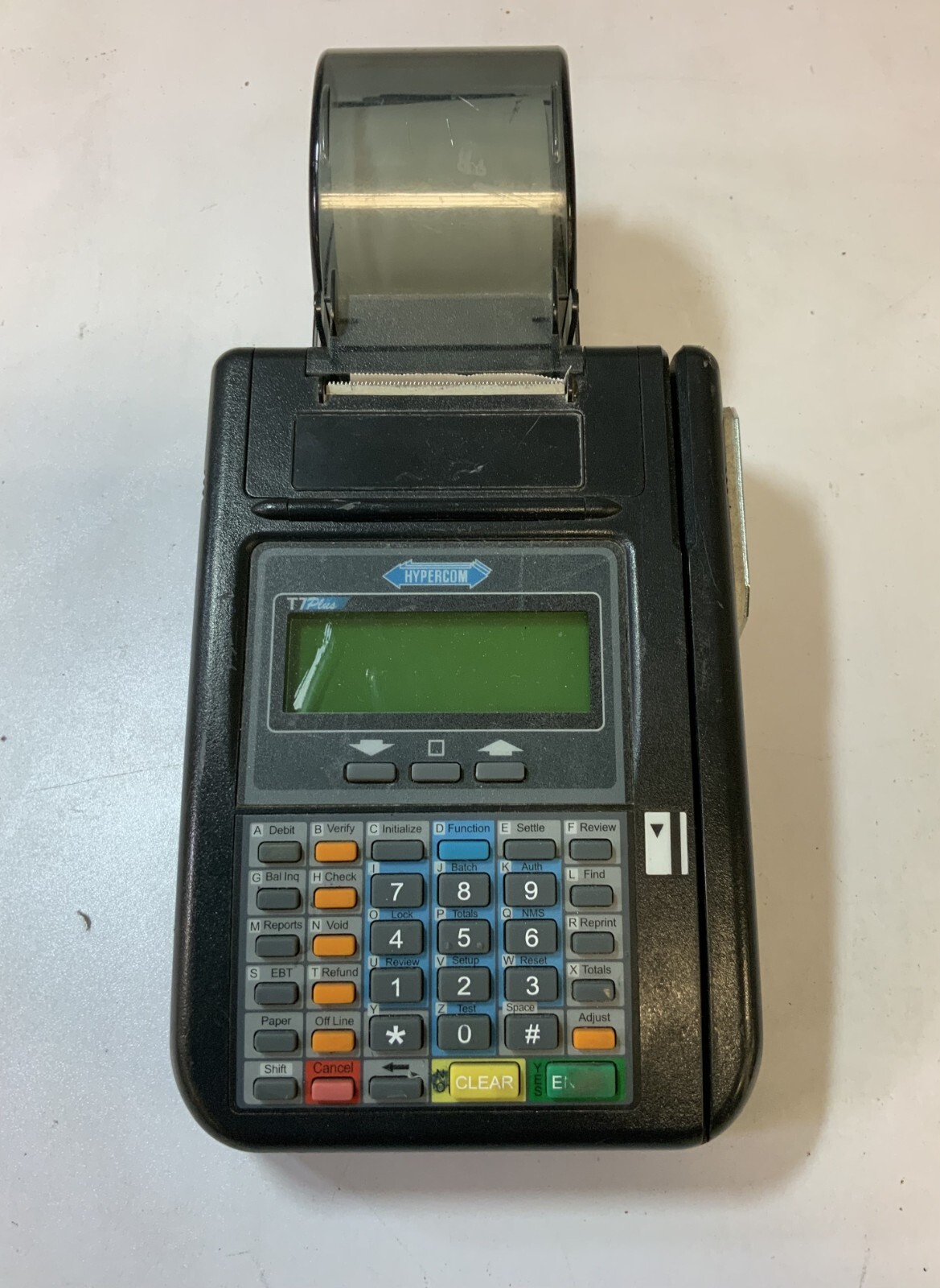 Hypercom T7PLUS Credit Card Machine Terminal (010218-012 ZM), Black “N1D”