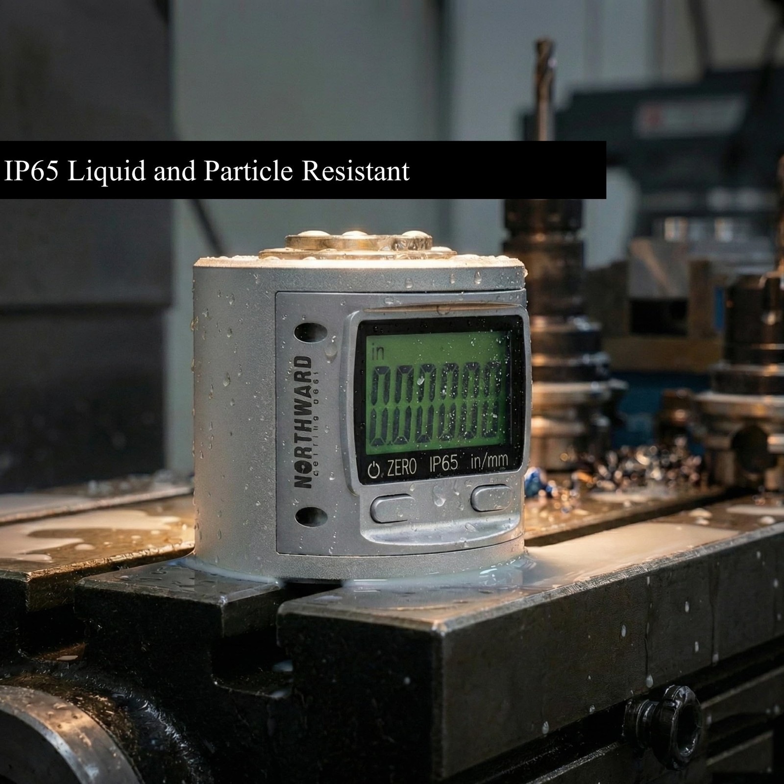 Accusize Industrial Tools IP65 Electronic Digital Magnetic Height Presetter, …