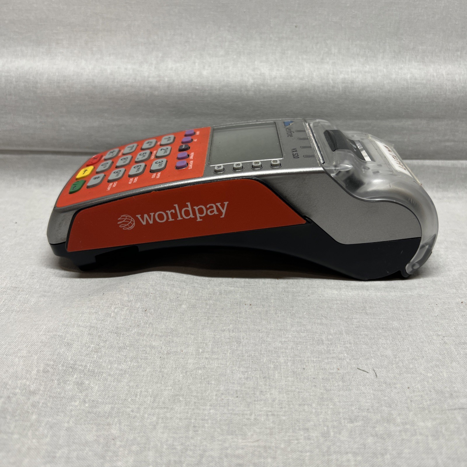 VeriFone VX 520 VX520 Credit Card Machine Ethernet Chip Reader No Power Adapter