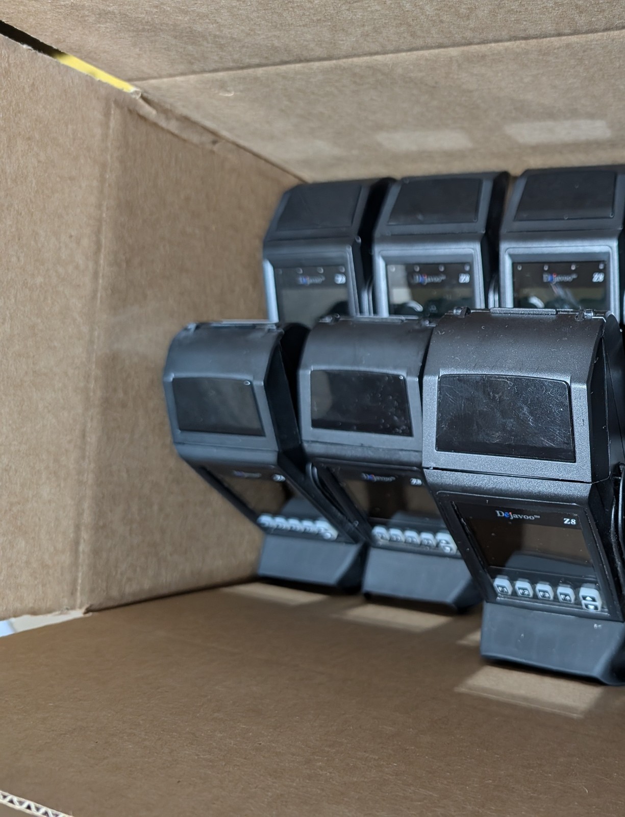 Lot of SIX – Dejavoo Z8 Payment Terminals – VEGA3000 – Wholesale Lot For Parts