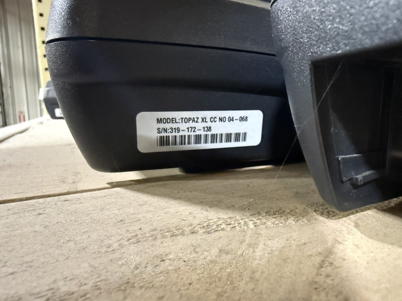 Verifone Topaz XL Register