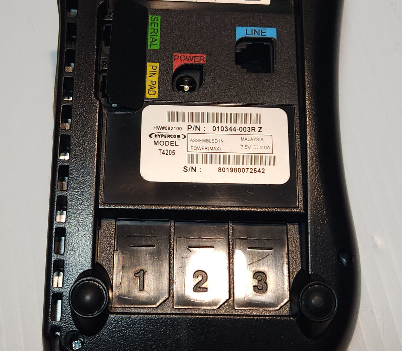 Hypercom – T4205 – Transaction Terminal – Credit Card Process Machine