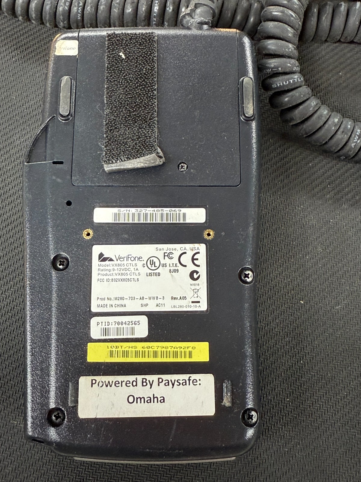 Verifone VX805 CTLS Credit Card Reader #3