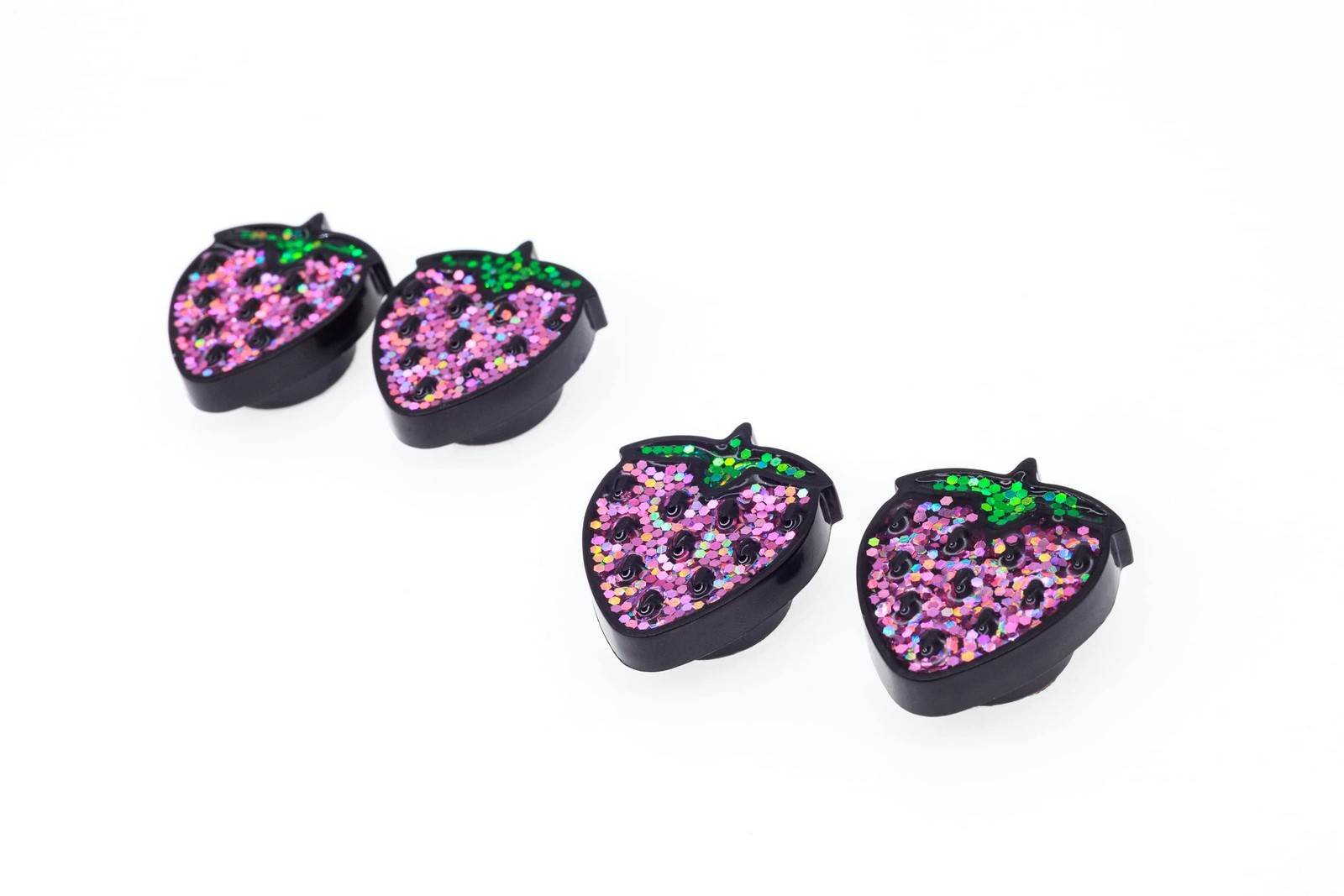 FD&D Multiple Use Shining Screw Cap, Pink Strawberry Pattern with M6 Machine …