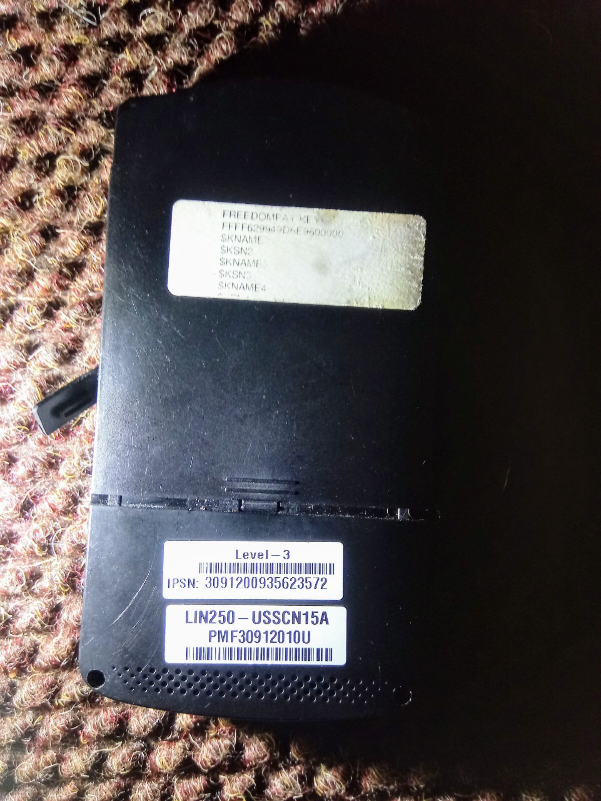 Ingenico Link 2500 PMF30912010U Wireless Terminal W/battery 3N0108063
