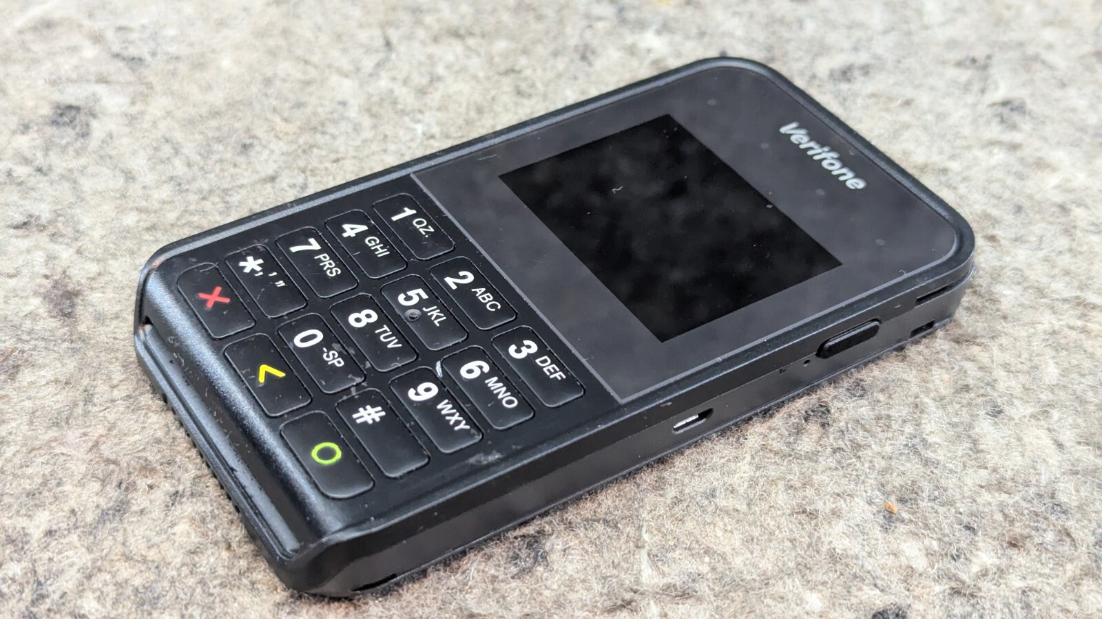 Verifone E355 Mobile Payment Terminal – Bluetooth WiFi – For Parts