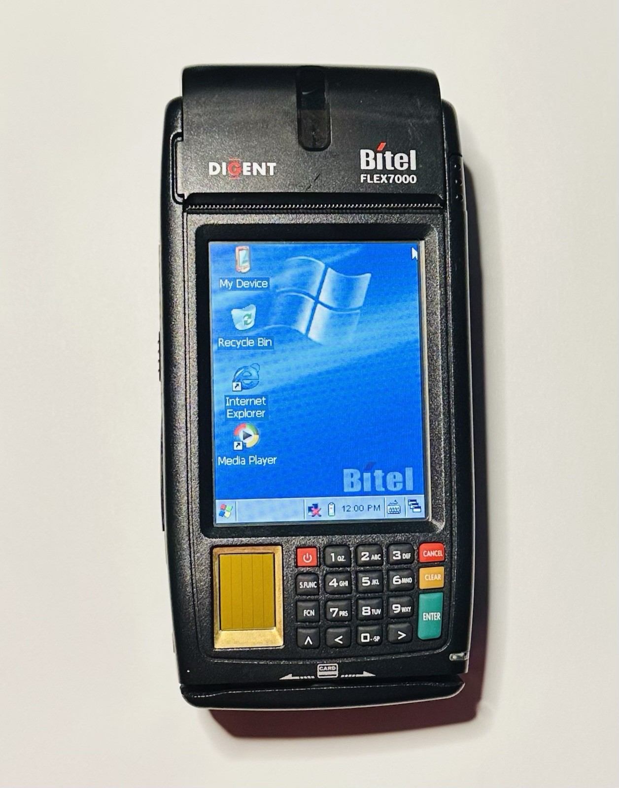 Lot of 5 Bitel Flex7000 POS Terminals – All Boot Windows Ce – New Old Stock