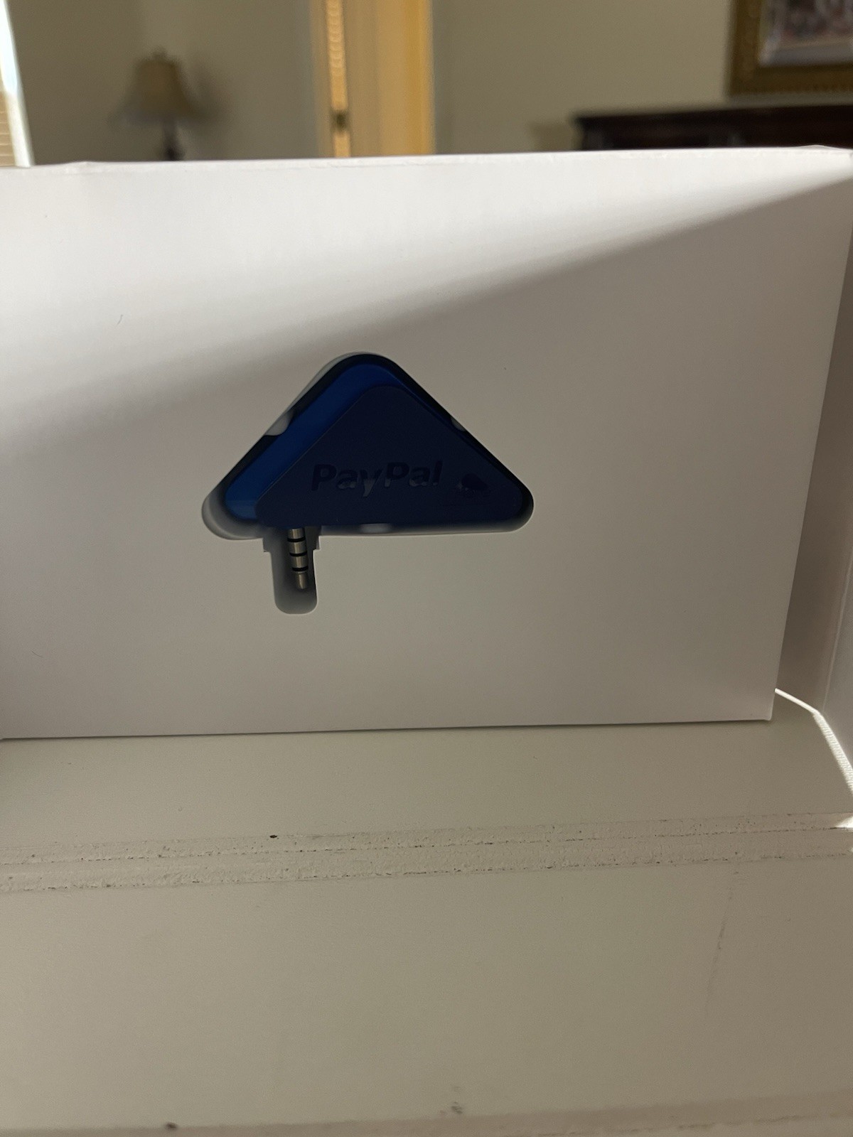 PayPal Here Triangular AUX 3.5mm Port Headphone Jack Credit Debit Card Reader