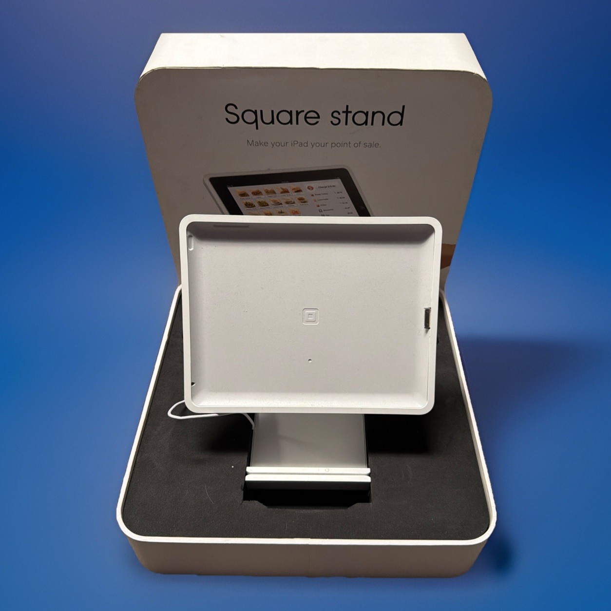 Square Stand POS System w/ Power Adapter, Tested