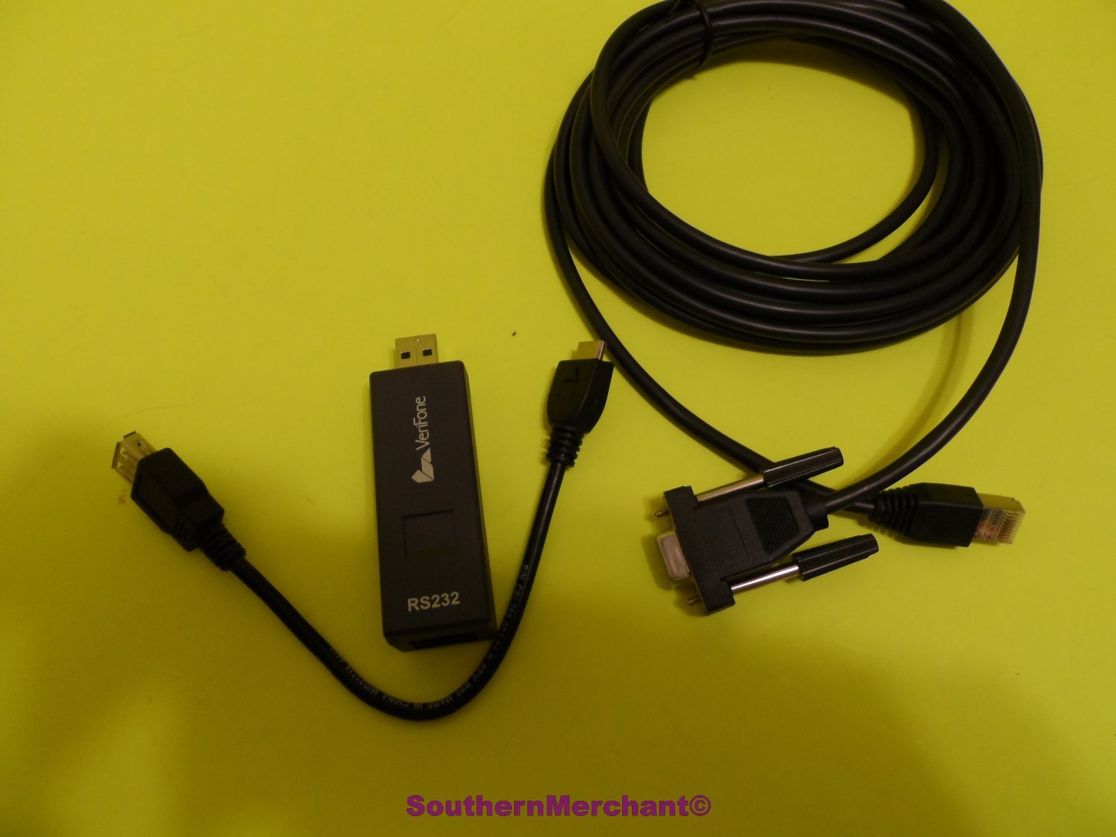 VERIFONE VX680 PROGRAMMING CABLES PC CABLE 26264-05 RS232 DONGLE 24122-01-R