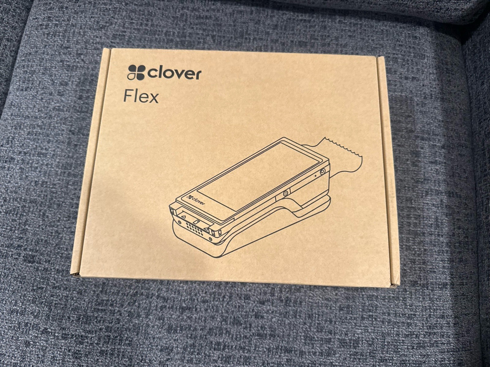 Clover Flex 4 C406 POS Terminal w Wireless Cradle 1YJ7ZZZ000P Locked New Sealed