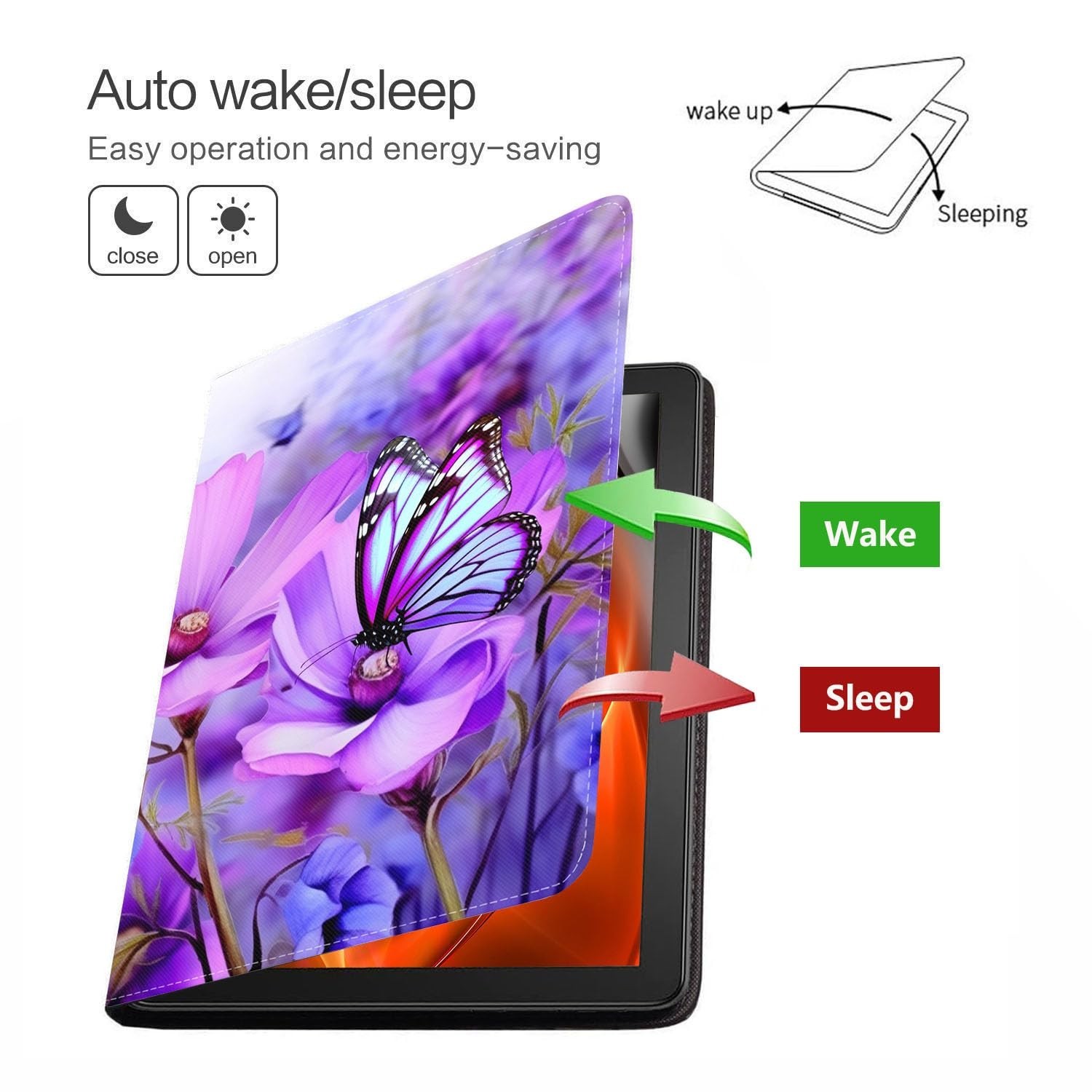 iPad Mini 5/Mini 4 Case, iPad Mini 1/2/3 Case, Luasao Adjustable Stand Auto W…